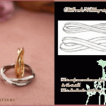 木目の結婚指輪