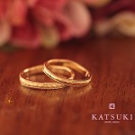 K20ロイヤルイエローゴールドの結婚指輪たち☆