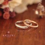 こだわりの結婚指輪☆