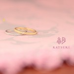 結婚指輪　ミル打ち☆