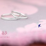 結婚指輪　つや消し（ヘアライン）仕上げ☆