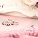 結婚指輪　プラチナアンティーク