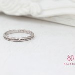 結婚指輪　ダイヤモンド追加☆