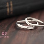 ハーフ＆ハーフの結婚指輪☆