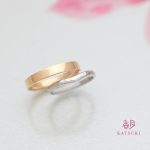 デザイン違いの結婚指輪