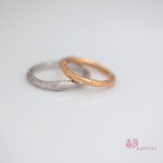 小枝モチーフの結婚指輪【マロニエ】