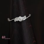 熊本のお客様/唐草デザインの婚約指輪【アンフィン】