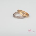 北海道のお客様/不規則なシルエットの結婚指輪【ナヴィリオ】