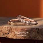 ミル打ちがクラシックな結婚指輪【アンテリネ】